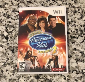 Karaoke Revolution Presents American Idol Encore 2 (Wii) Untested - Free Ship! - Picture 1 of 3