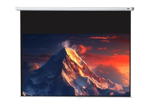 celexon Tenda Avvolgibile in Tela Economy 280 x 158 cm - 127" (Avvolgibile) - Foto 1 di 3