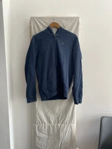 HURLEY Navy Full Zip Hoodie Size M - Picture 1 of 4