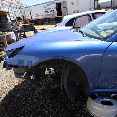 2005-2008 Porsche Boxster Cayman 987 Front Fender Left Blue OEM Used - Image 1 of 4