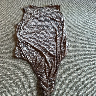 Body sin mangas con guante de terciopelo Skims Chai, talla 2X nuevo con etiquetas Foto 1 de 3