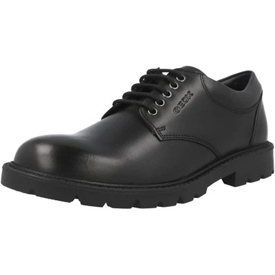 Geox J Shaylax C Niños Zapatos de Cuero Negro Cómodos Transpirables Clásicos Foto 1 de 4