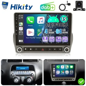 Radio de coche 9" 8 núcleos 4+64 GB Android15 DAB+ CarPlay para Chevrolet Camaro 2008-2015 - Imagen 1 de 15