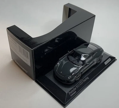 Porsche 911 GT3 Touring 2018 pts Schiefergrau Ltd 100 New - Minichamps 413067425 - Image 1 of 4