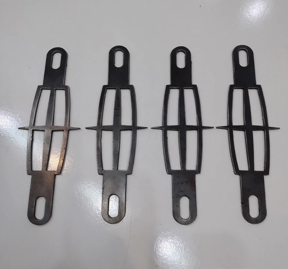 Juego de 4 conectores de batería de corte CNC Lincoln Logo Lowrider Hydraulics serie 31  Foto 1 de 1