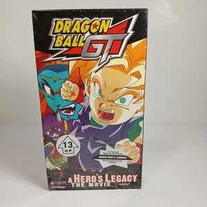 Dragon Ball GT A Hero’s Legacy The Movie UNCUT VHS Tape Rare Sealed 2004 DBZ - Picture 1 of 7