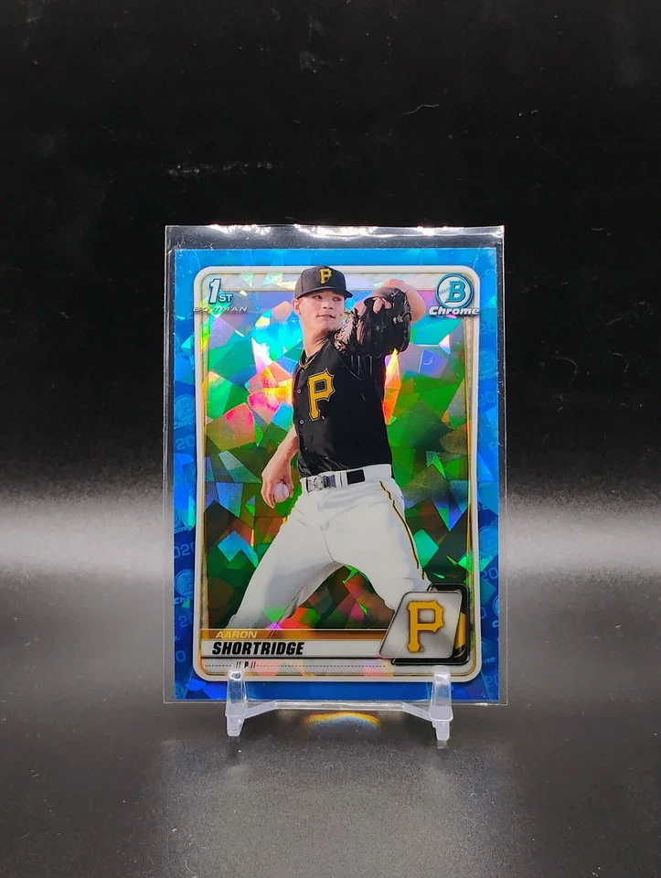 2020 Bowman Sapphire #BCP-9 Aaron Shortridge - Image 1 of 2