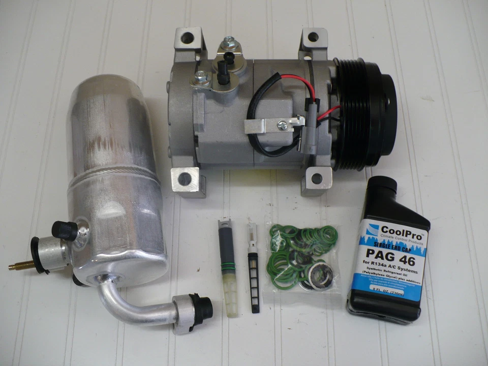 2003-2007 GMC Sierra 1500 (4.3L) New A/C AC Compressor Kit - Image 1 of 1