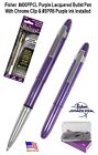 Fisher Space Pen #400PPCL-6 / Purple Haze Pen with Clip & Purple Ink