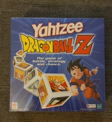 RARE NEW Yahtzee Dragonball Z Edition Board Game 2000 Anime Collectible DBZ - Image 1 of 2