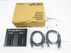 Roland US-20 Unit Selector Gitarren-Effekt-Pedal für GK-Synthesizer SCHWARZ - Bild 1 von 2