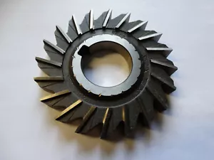 F&D HSS Straight Tooth Side Milling Cutter-3 1/2" Dia x 7/16" Wide x 1 1/4" Hole - Picture 1 of 4