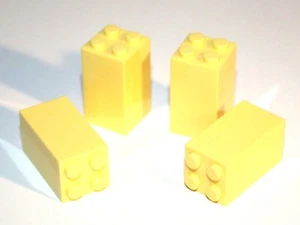 4x LEGO® Stein 2x2x3 30145 NUEVO amarillo claro brillante - Imagen 1 de 1