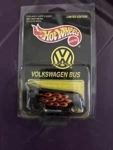 1997 Hot Wheels All Tune Lube *Volkswagen Bus* Limited Edition-Black w/Flames - Picture 1 of 3