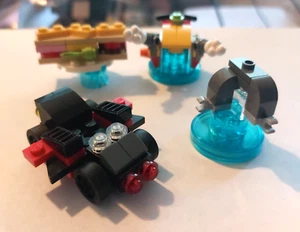 LOTE LEGO Dimensions Scooby Doo Mystery Machine, Batman mobile, Krusty, Varios - Imagen 1 de 5