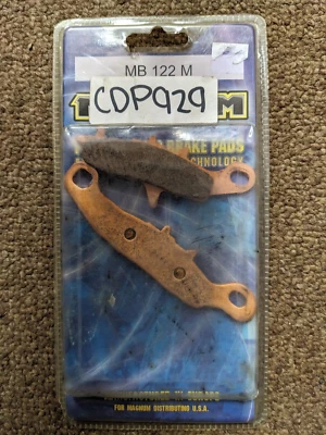 Тормозные колодки Magnum - MB122M (1 комплект) эквивалент DP929 ATV Kaw/Suz - Изображение 1 из 2