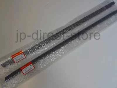 Juego de tiras climáticas exteriores izquierda+derecha moldeado puerta ventana BB genuino Honda Prelude OEM Foto 1 de 4