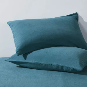 HAPPYMOON Fundas de Almohada con Cremallera Tamaño Queen - Fundas de Almohada de Microfibra con Cremallera - Imagen 1 de 12