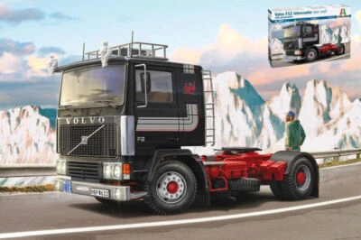 KIT MODELLINO CAMION STATICO ITALERI VOLVO F-12 INTERCOOLER LOW ROOF SCALA 1:24 - Immagine 1 di 4