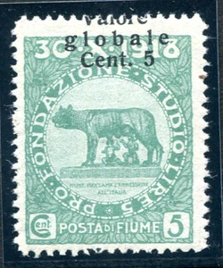 Fiume - Valore Globale Cent. 5 su 5 varietà - Imagen 1 de 1