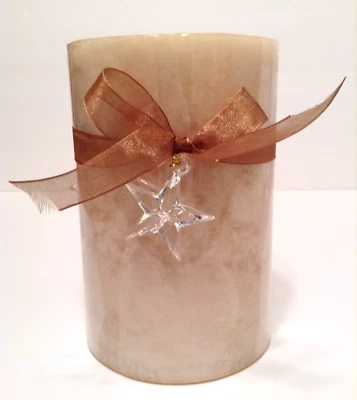 Pier 1 Vela de Especias Brillo 4" x 6" Grande Mecha Única NUEVO Antiguo Stock Difícil de Encontrar Foto 1 de 4