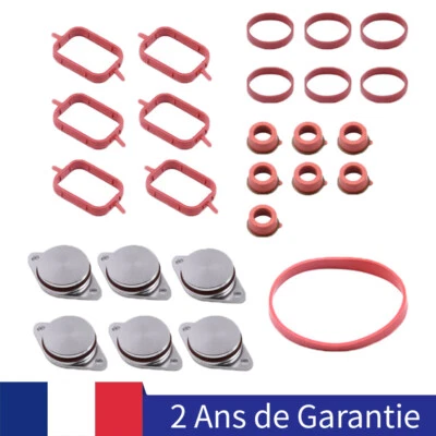 6x 33 mm Joints clapets admission prévu pour BMW 325d 330d 525d 530d 730d 535d - Photo 1/4