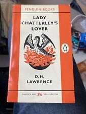 D H Lawrence Lady Chatterley's Lover Penguin 1960 First Pb Edition Vg Rare
