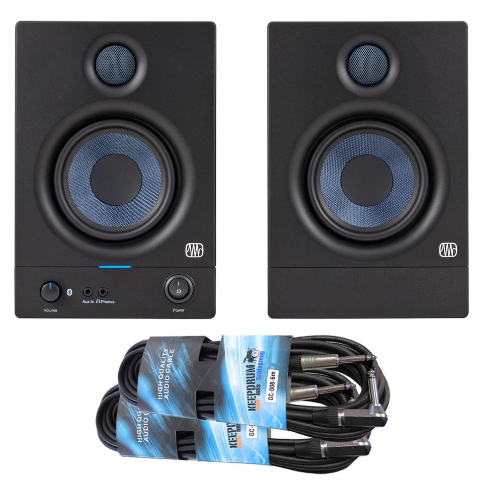 Presonus Eris 4.5BT Aktive Bluetooth Studio Monitor-Boxen 2nd Gen + Klinkenkabel - Bild 1 von 4