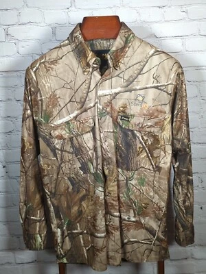 Rocky Scent IQ atomic Camouflage Hunting Shirt Men's Medium 100% Polyester  - Image 1 of 4