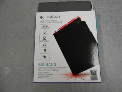 NUEVO Logitech Big Bang Funda Protectora iPad Mini #939-001030 Gris Oscuro Foto 1 de 3