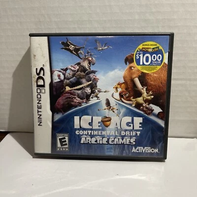 Ice Age: Continental Drift - Arctic Games (Nintendo DS, 2012) tested & works - Image 1 of 3