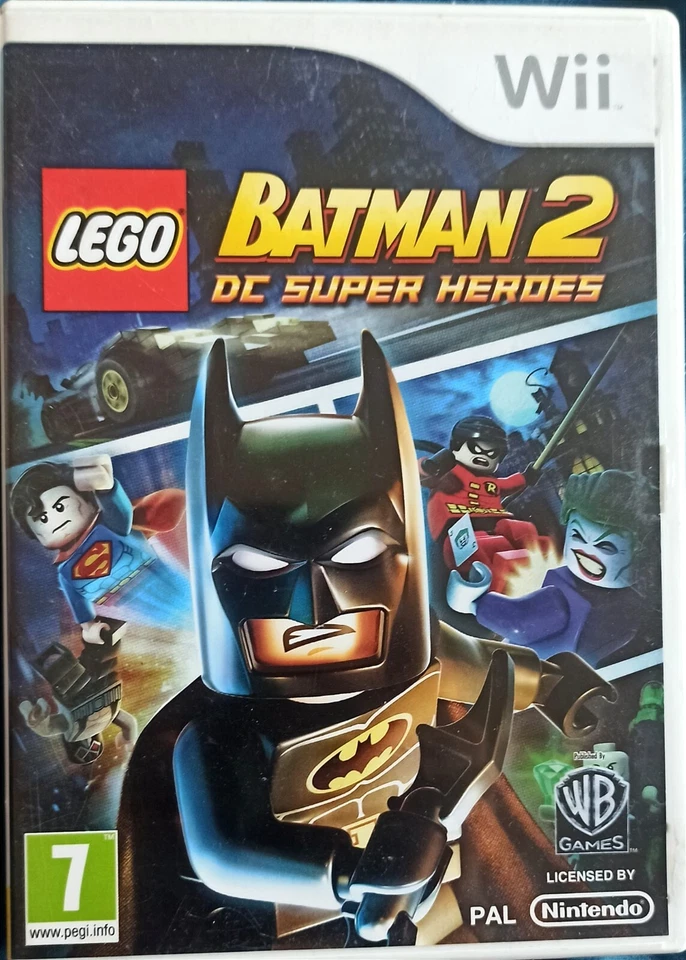NINTENDO WII LEGO BATMAN 2 DC SUPER HEROES Eng Completo con Libretto	C00252 - Immagine 1 di 1