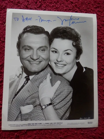 SINGER FRANKIE LAINE AUTOGRAPHED PHOTO Cover
