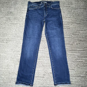 Joes Size 27 Girls Jeans Skinny Mid Rise Cuff Denim Blue - Picture 1 of 11