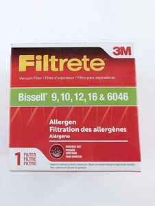 3M Filtrete 66809B Vacuum Filter – Replacement for Bissell 9, 10, 12 & 16 – 1 Pk - Picture 1 of 3