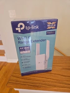 TP-Link AX1800 Wi-Fi 6 przedłużacz zasięgu RE605X fabrycznie nowy zapieczętowany - Zdjęcie 1 z 2