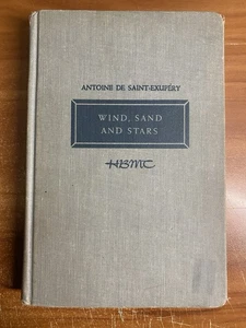 Wind, Sand and Stars by Antoine De Saint-Exupéry Hardcover 1940 - Picture 1 of 3