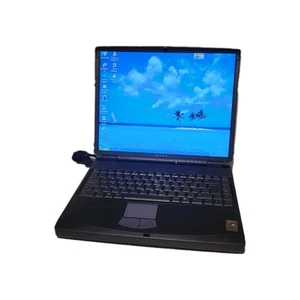 Retro XP Sony Vaio PCG-FX804 Laptop Vintage Sold As Seen For Parts Powes Up - Picture 1 of 11