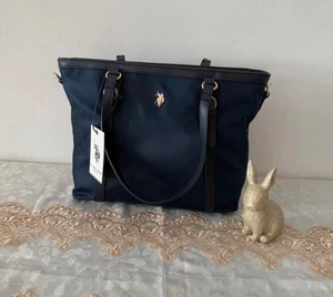 US Polo Assn. Navy/Blue Tote Bag - Picture 1 of 8