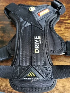 EZYDOG Chest Plate Dog Car Travel Harness Size S, Black - Picture 1 of 6