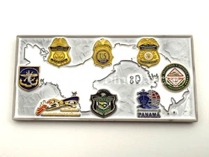 F90 DEA HSI Panama Pork Task Force Police Challenge Coin - Picture 1 of 2