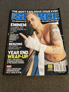 THE SOURCE MAGAZINE FEBRUARY 2004 #173 EMINEM ON COVER YEAR END WRAP UP - Picture 1 of 5
