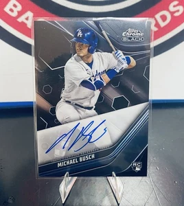 2023 Topps Chrome Black (RC) Auto Michael Bush CBA-MB - Picture 1 of 2