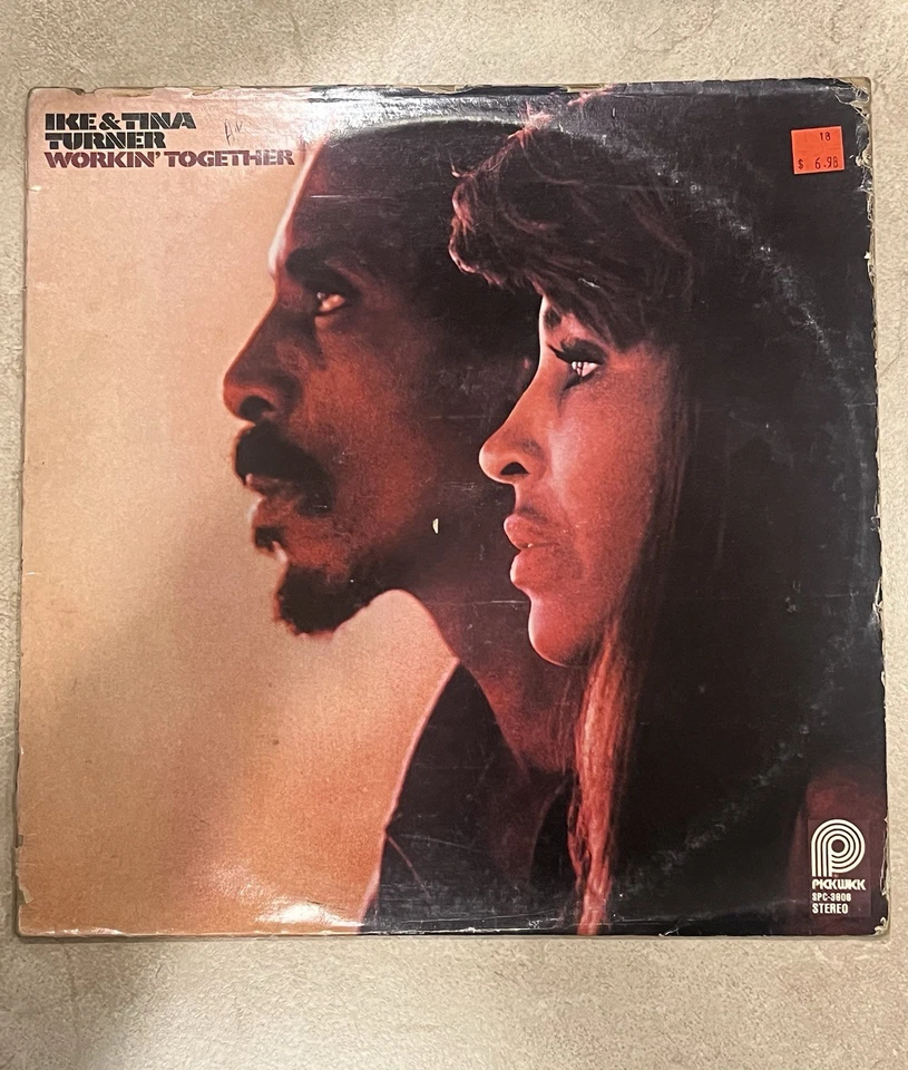 IKE & TINA TURNER WORKIN' TOGETHER  LP 1970 RE '78 GREAT CONDITION VG++/VG!!A Foto 1 de 2