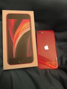 Apple iPhone SE 2ème Gén. (PRODUCT)RED - 128 Go - (Déverrouillé) - Photo 1 sur 9