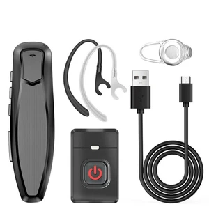 1 Set Wireless Bluetooth Earphone For Baofeng UV-5R/E Walkie Talkie Ham Radio - Afbeelding 1 van 16