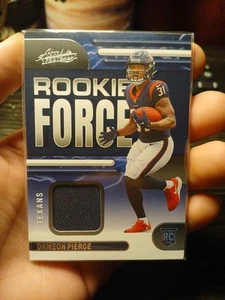 2022 Panini Absolute - Rookie Force Dameon Pierce #RF-27 (MEM, RC) - Picture 1 of 2