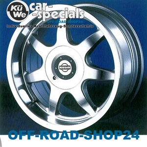 ALU-FELGE 6x14 ET38 OZ/COBRA "MADEIRA II" - NISSAN Primera Typ: P10 - W10- P11 - Bild 1 von 2