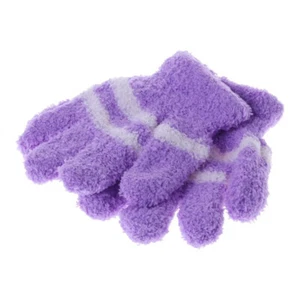 1 Pair Baby Gloves Warm Winter Full Finger Thermal Coral Fleece Kids Boys Girls - Picture 1 of 2