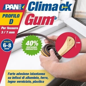 Guarnizione parafreddo adesiva in EPDM isolante porte e finestre protegge freddo - Imagen 1 de 7